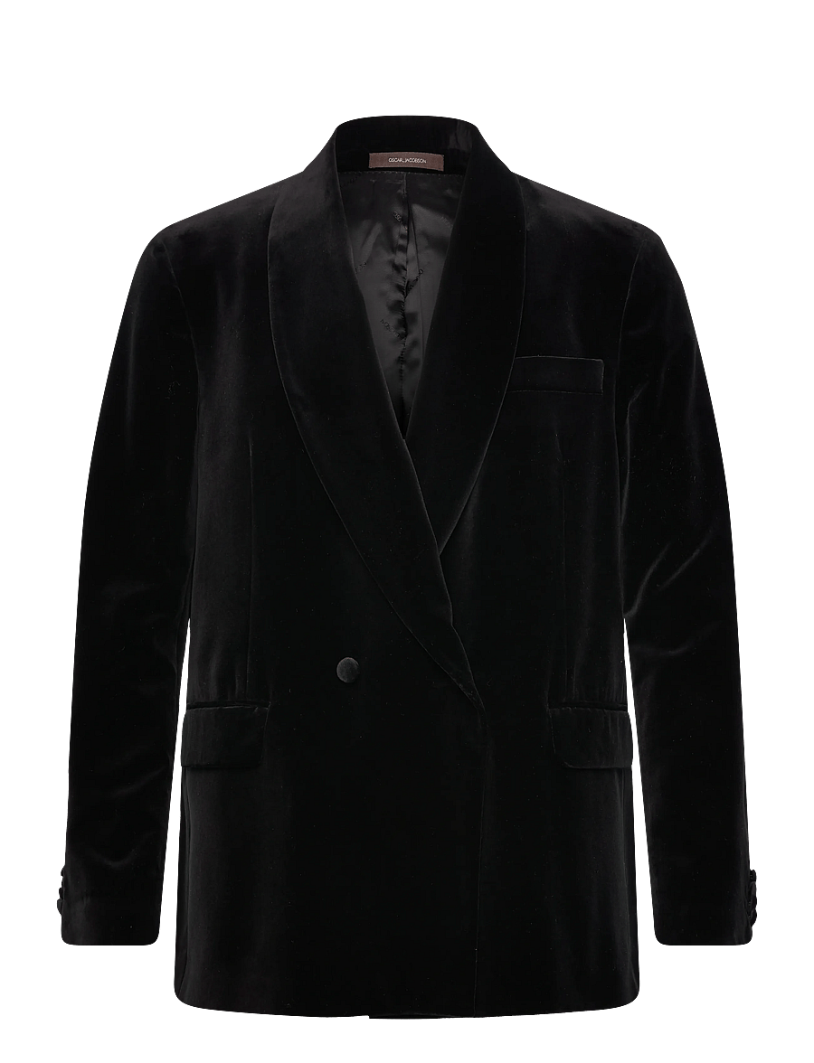 Oscar Jacobson - Fattore Blazer - zweireiher - black - 0