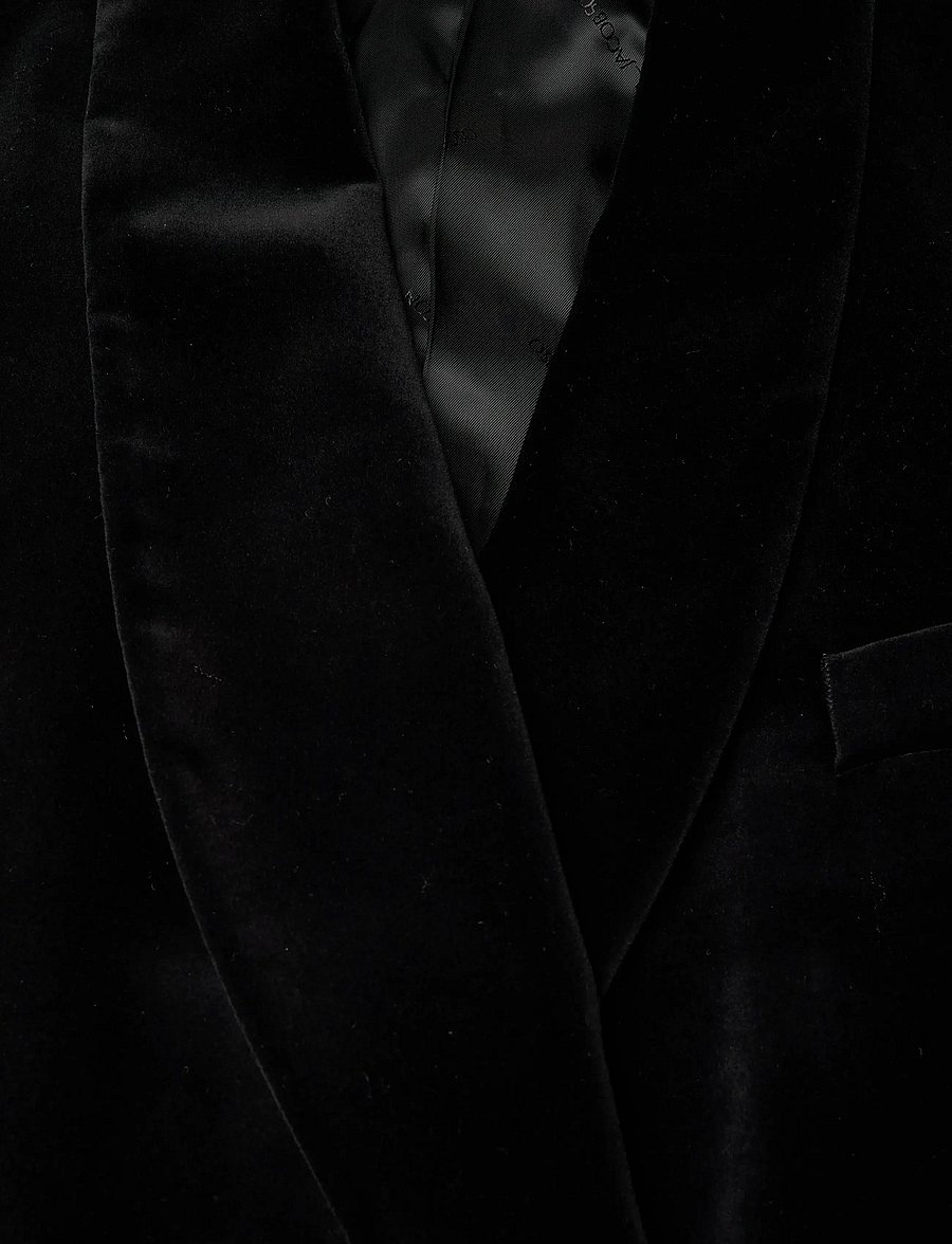 Oscar Jacobson - Fattore Blazer - zweireiher - black - 2