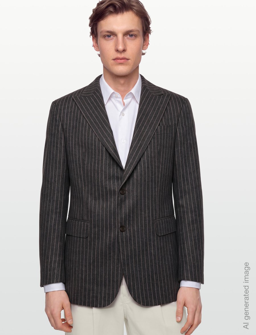 Oscar Jacobson - Rufus Blazer - einreiher - hazelnut brown - 3
