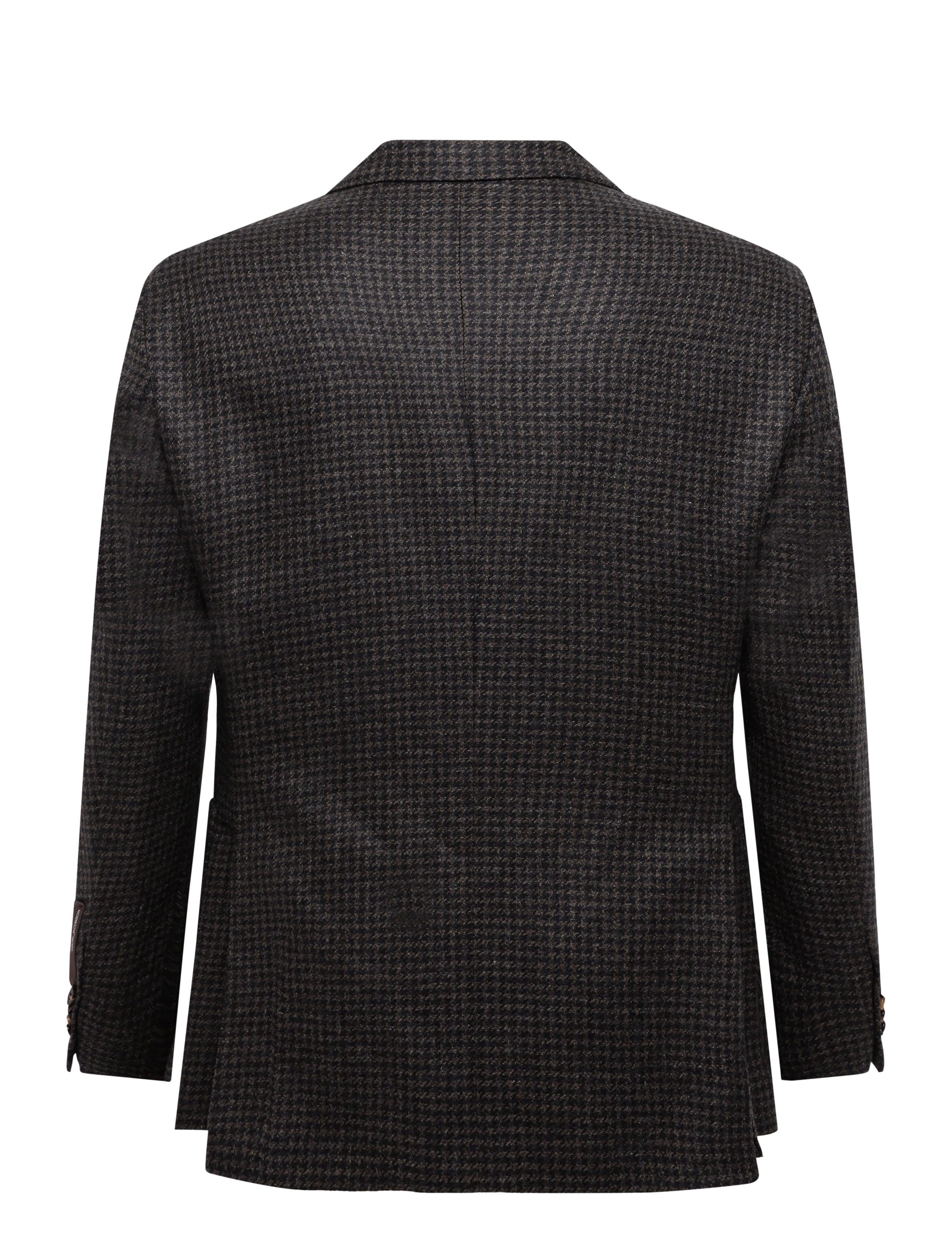 Oscar Jacobson - Rufus Patch Blazer - single breasted blazers - dark mud brown - 1