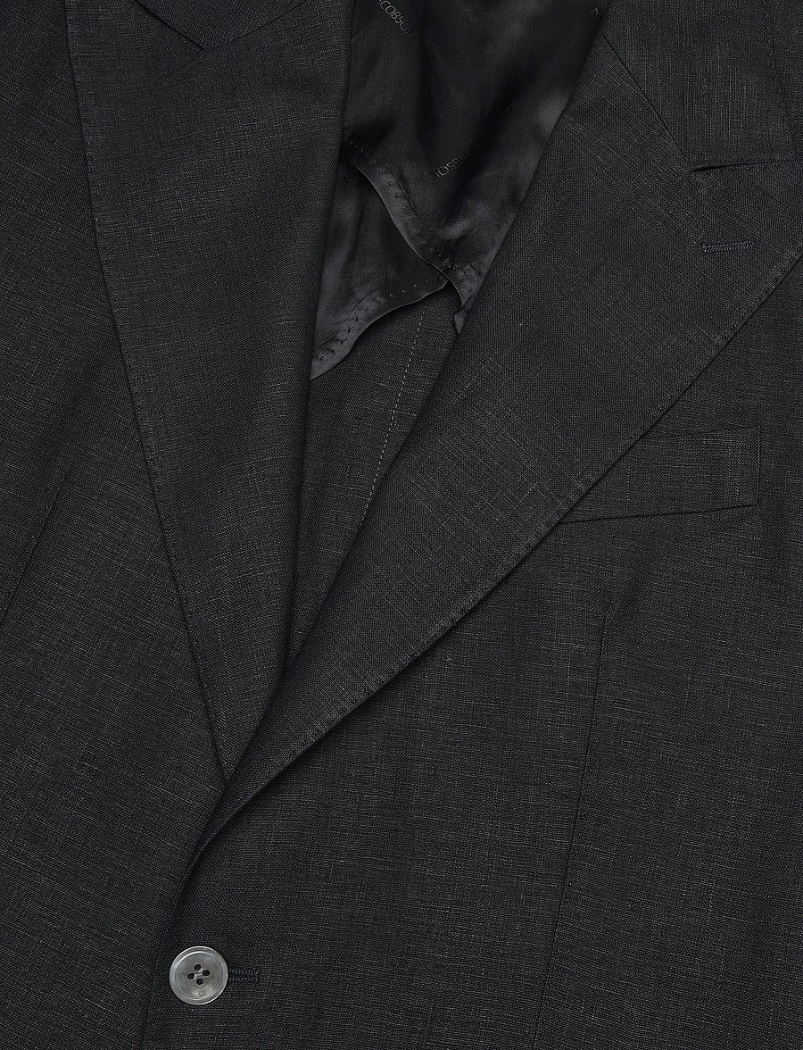 Oscar Jacobson - Rufus Soft Blazer - marynarki jednorzędowe - black - 5