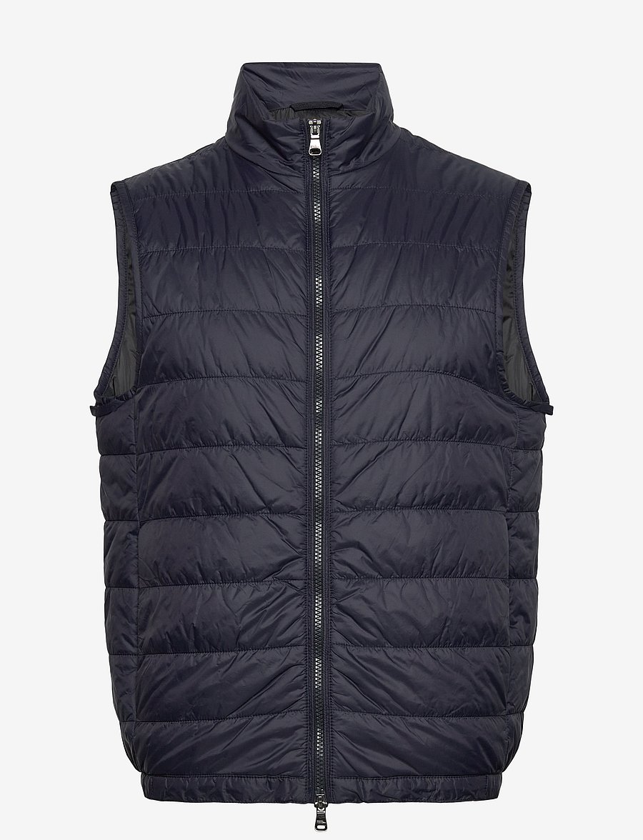 Oscar Jacobson - Padded Liner Vest - navy - 0