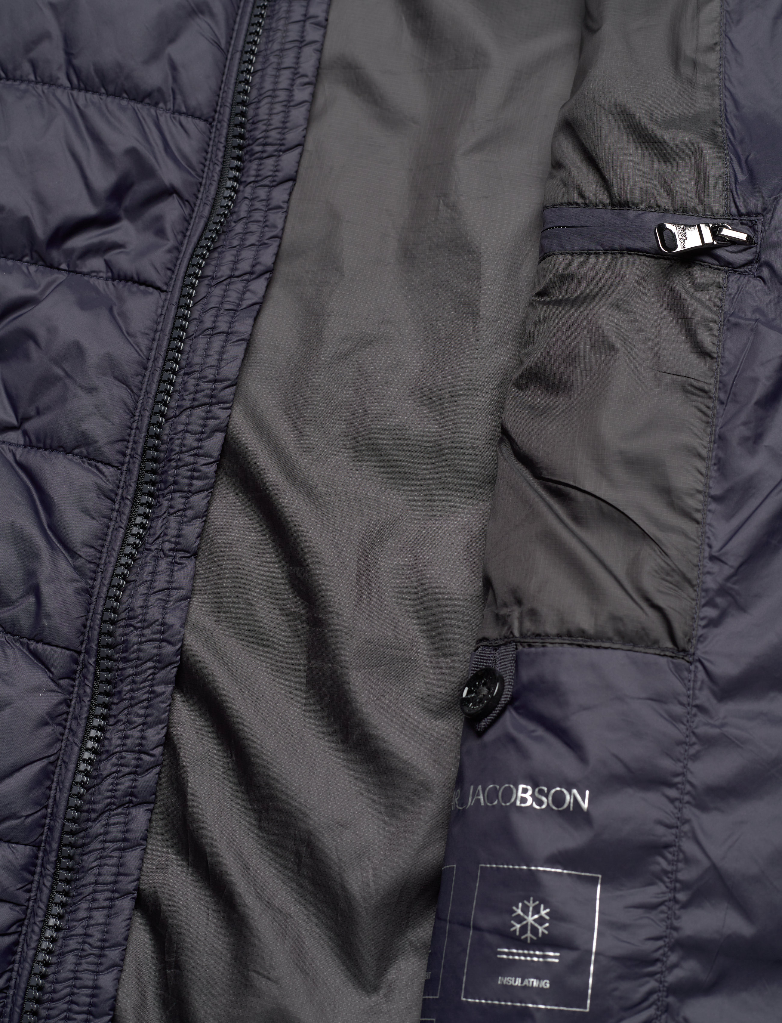 Oscar Jacobson - Padded Liner Vest - navy - 5