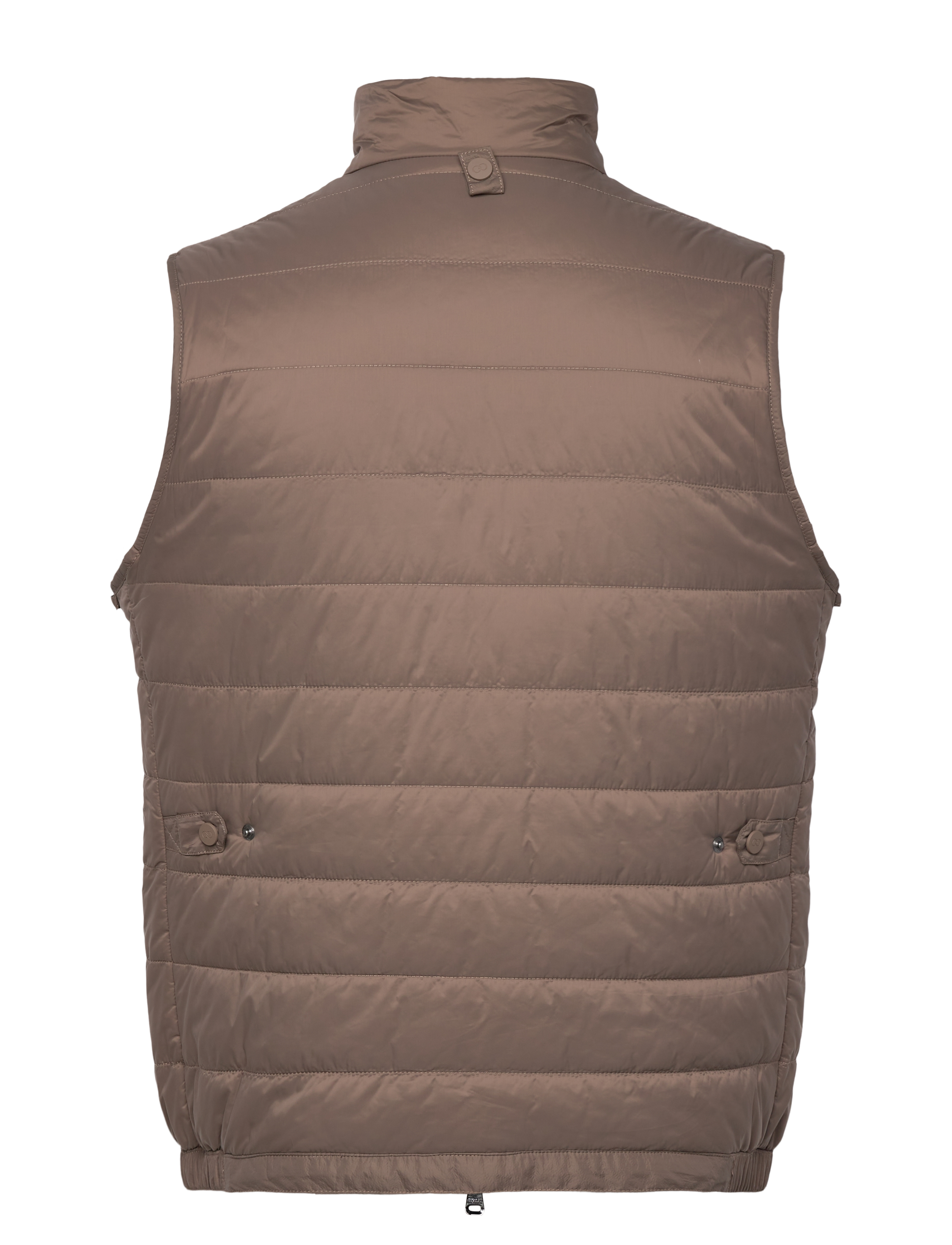 Oscar Jacobson - Padded Liner Vest - walnut beige - 1
