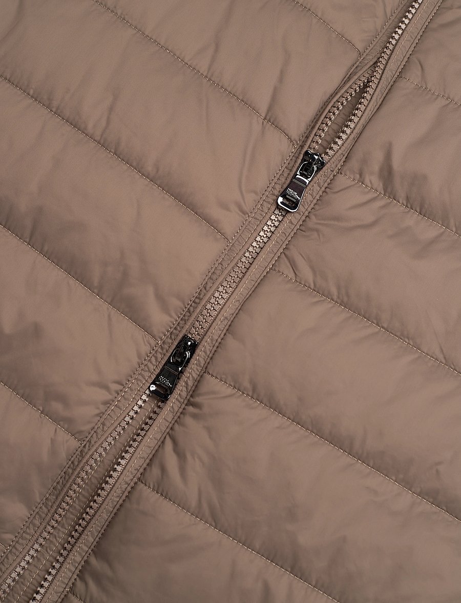 Oscar Jacobson - Padded Liner Vest - westen - walnut beige - 3