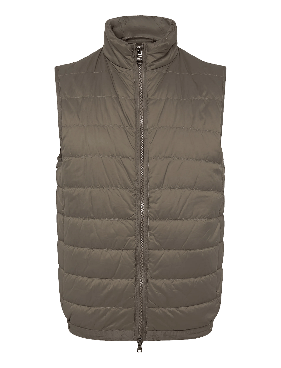 Oscar Jacobson - Padded Liner Vest - osta olukorra järgi - walnut beige - 0
