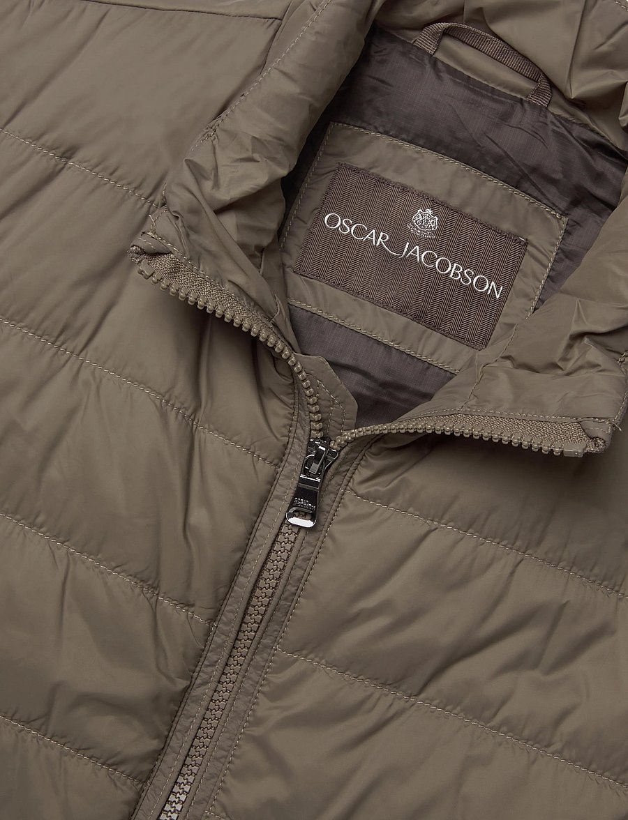 Oscar Jacobson - Padded Liner Vest - osta olukorra järgi - walnut beige - 2