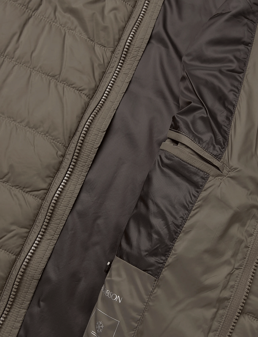 Oscar Jacobson - Padded Liner Vest - osta olukorra järgi - walnut beige - 4