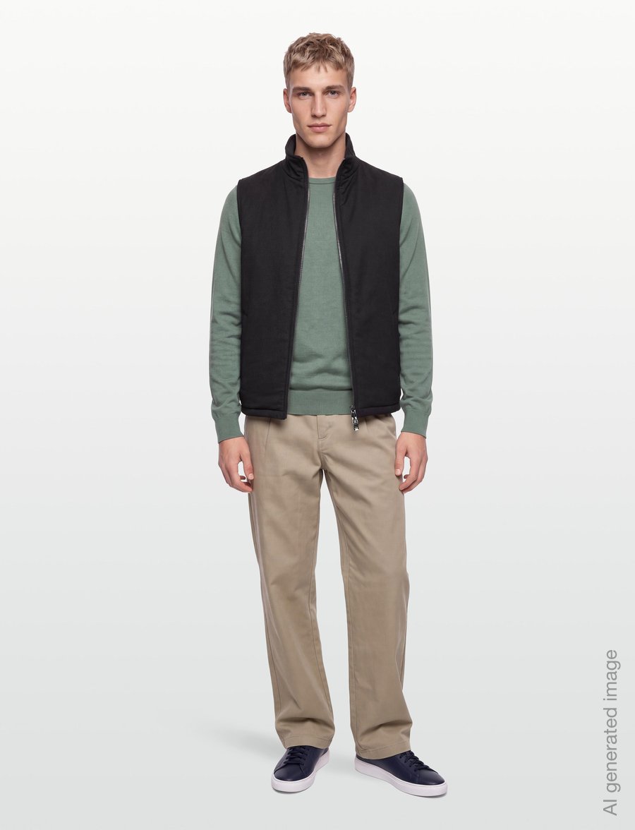 Oscar Jacobson - Reversible Padded Vest - osta olukorra järgi - brown elk - 0