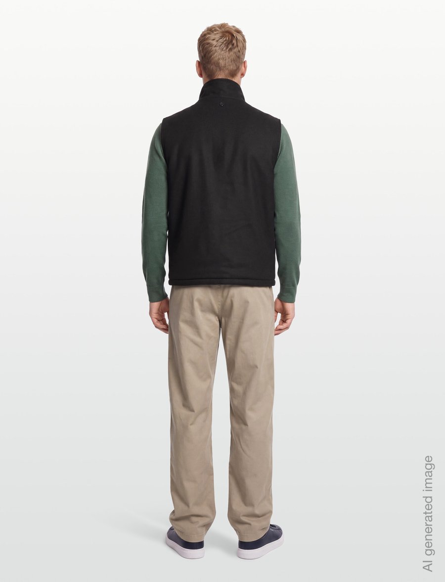 Oscar Jacobson - Reversible Padded Vest - osta olukorra järgi - brown elk - 4