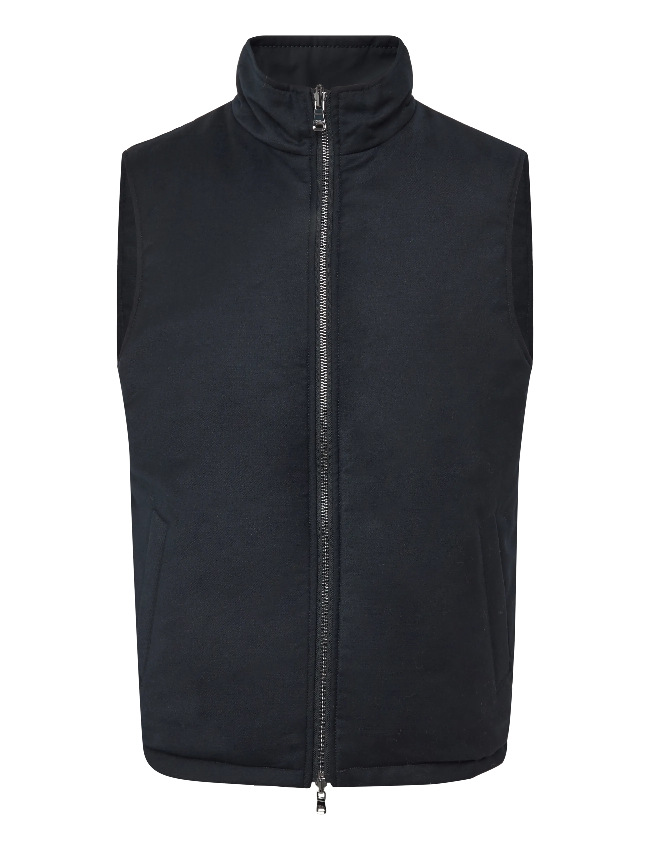 Oscar Jacobson Reversible Padded Vest - Inspiration - NAVY / navy