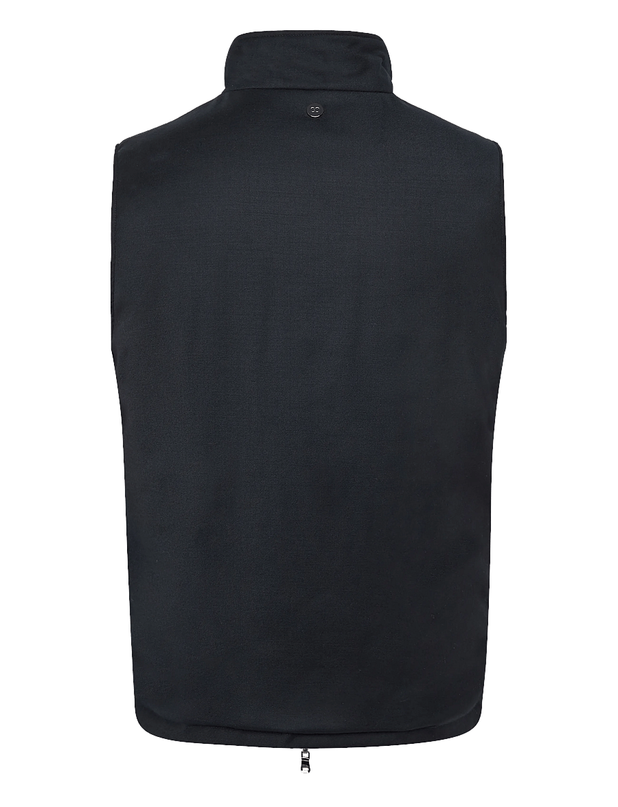 Oscar Jacobson - Reversible Padded Vest - osta olukorra järgi - navy - 1