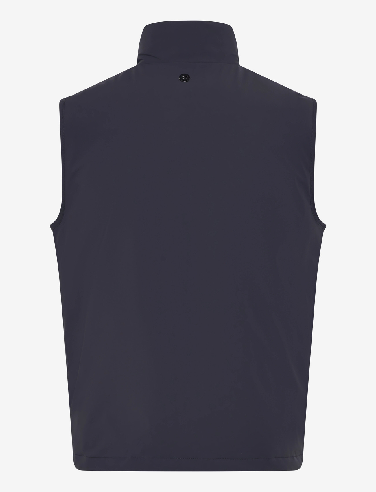 Oscar Jacobson - Light Zipped Waistcoat - västar - navy - 1