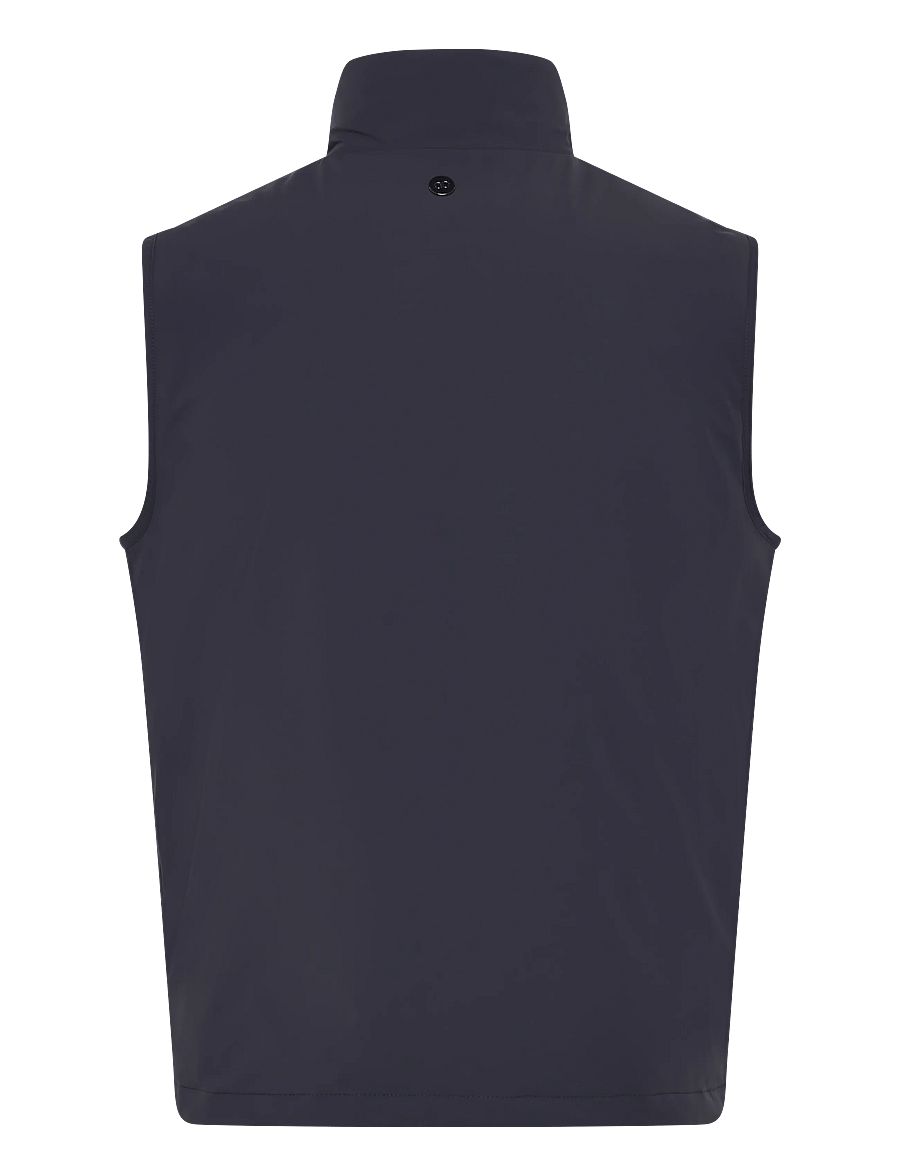 Oscar Jacobson - Light Zipped Waistcoat - westen - navy - 1