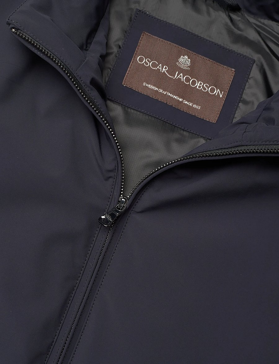 Oscar Jacobson - Light Zipped Waistcoat - westen - navy - 2