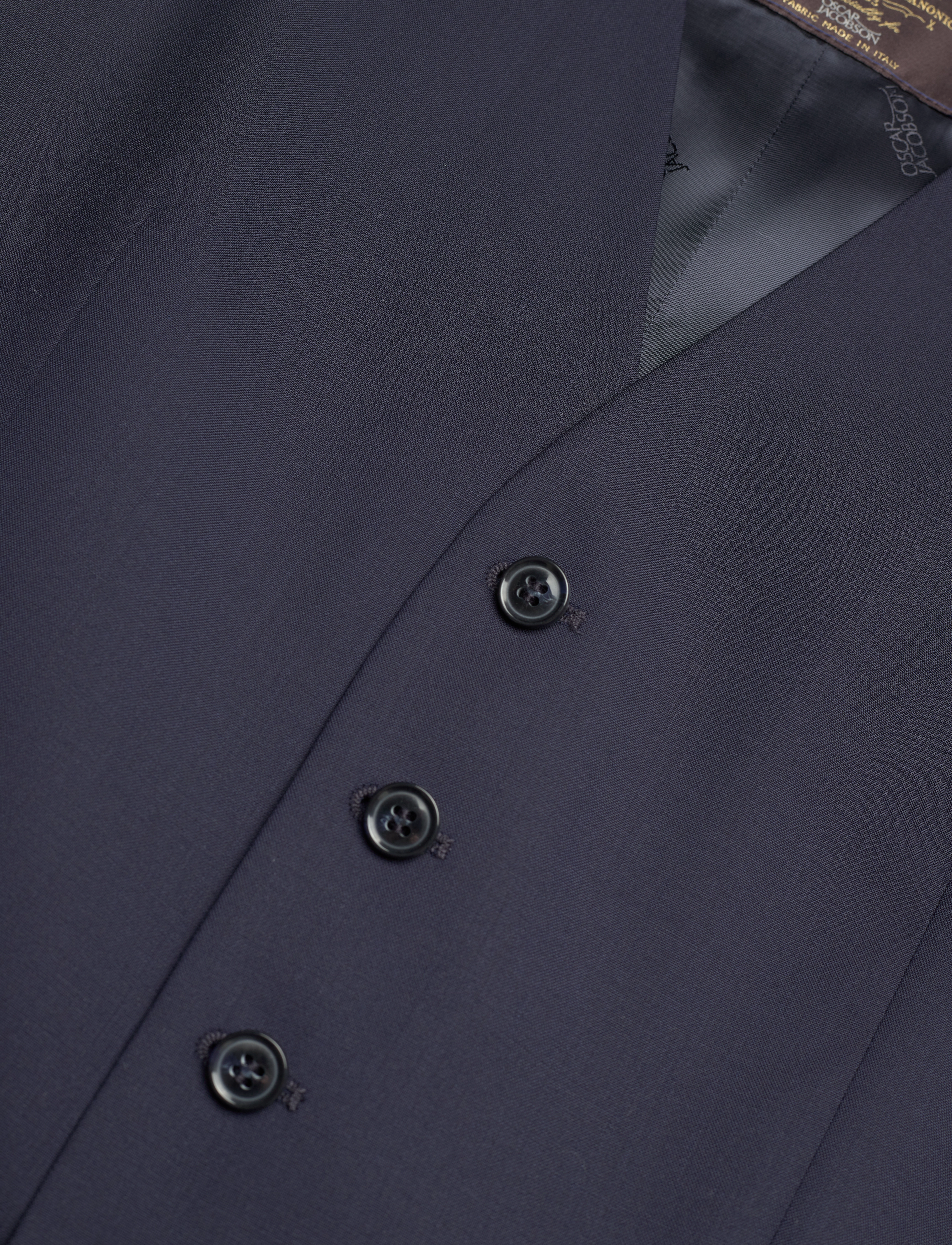 Oscar Jacobson - Carlo Waistcoat - waistcoats - dark blue - 2