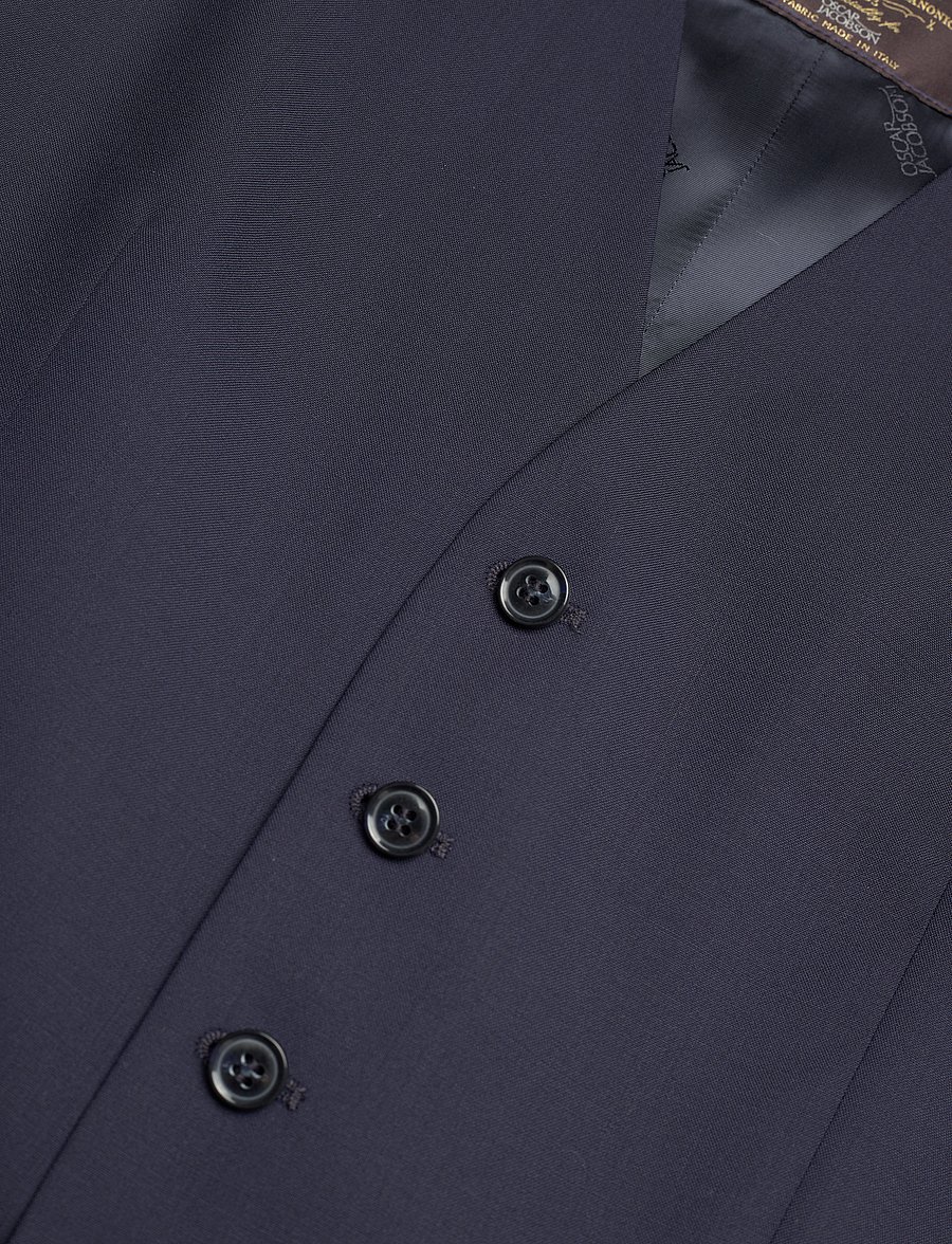 Oscar Jacobson - Carlo Waistcoat - liemenės - dark blue - 2