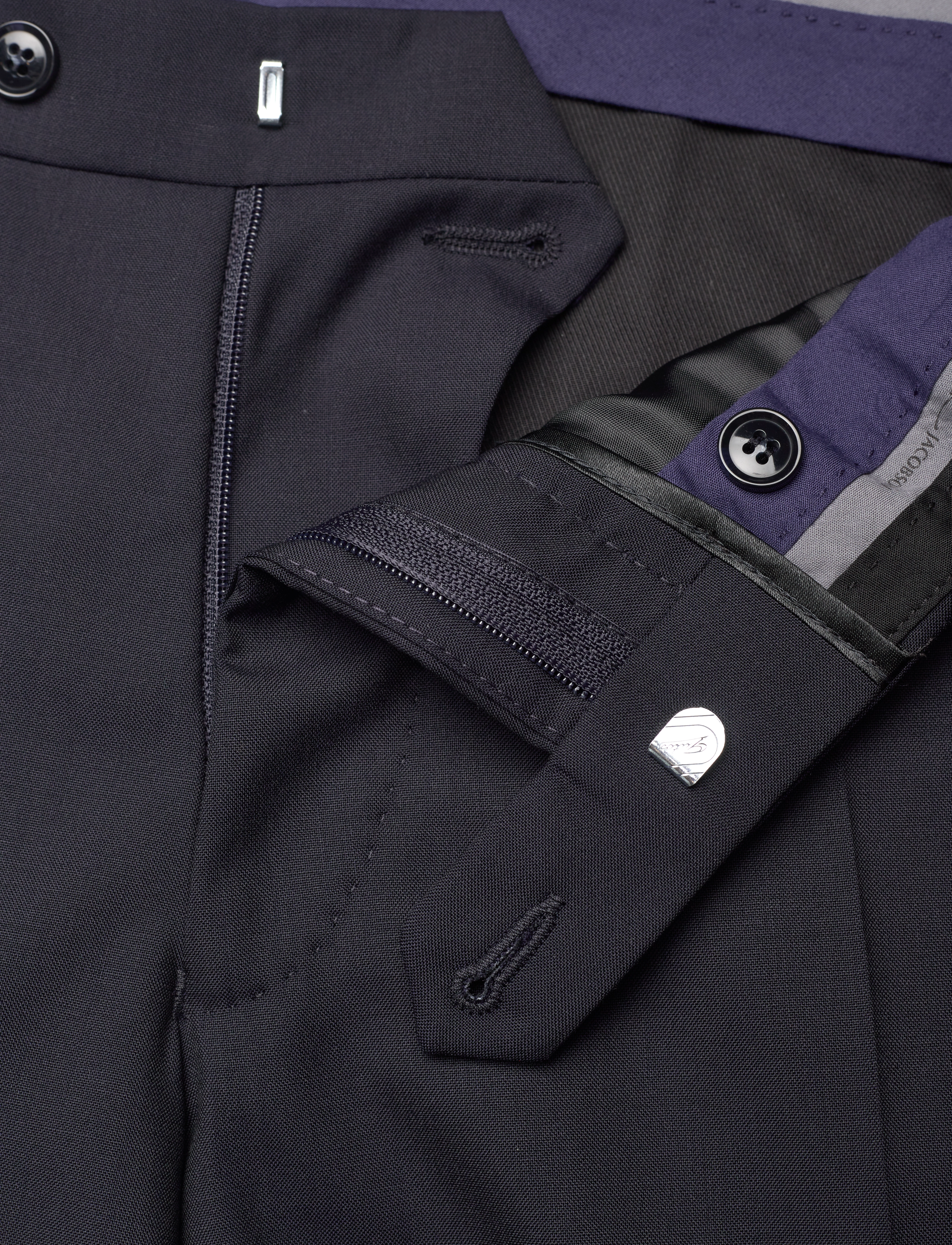 Oscar Jacobson - Diego Trousers - navy - 3
