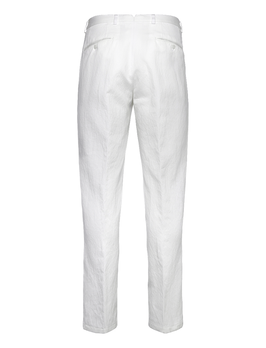 Oscar Jacobson - Del Trousers - snow white - 1