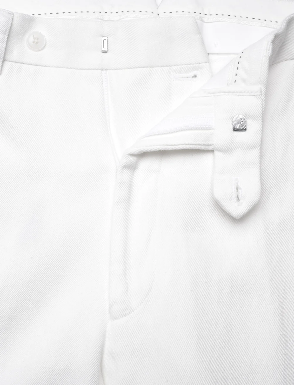 Oscar Jacobson - Del Trousers - kostymbyxor - snow white - 3