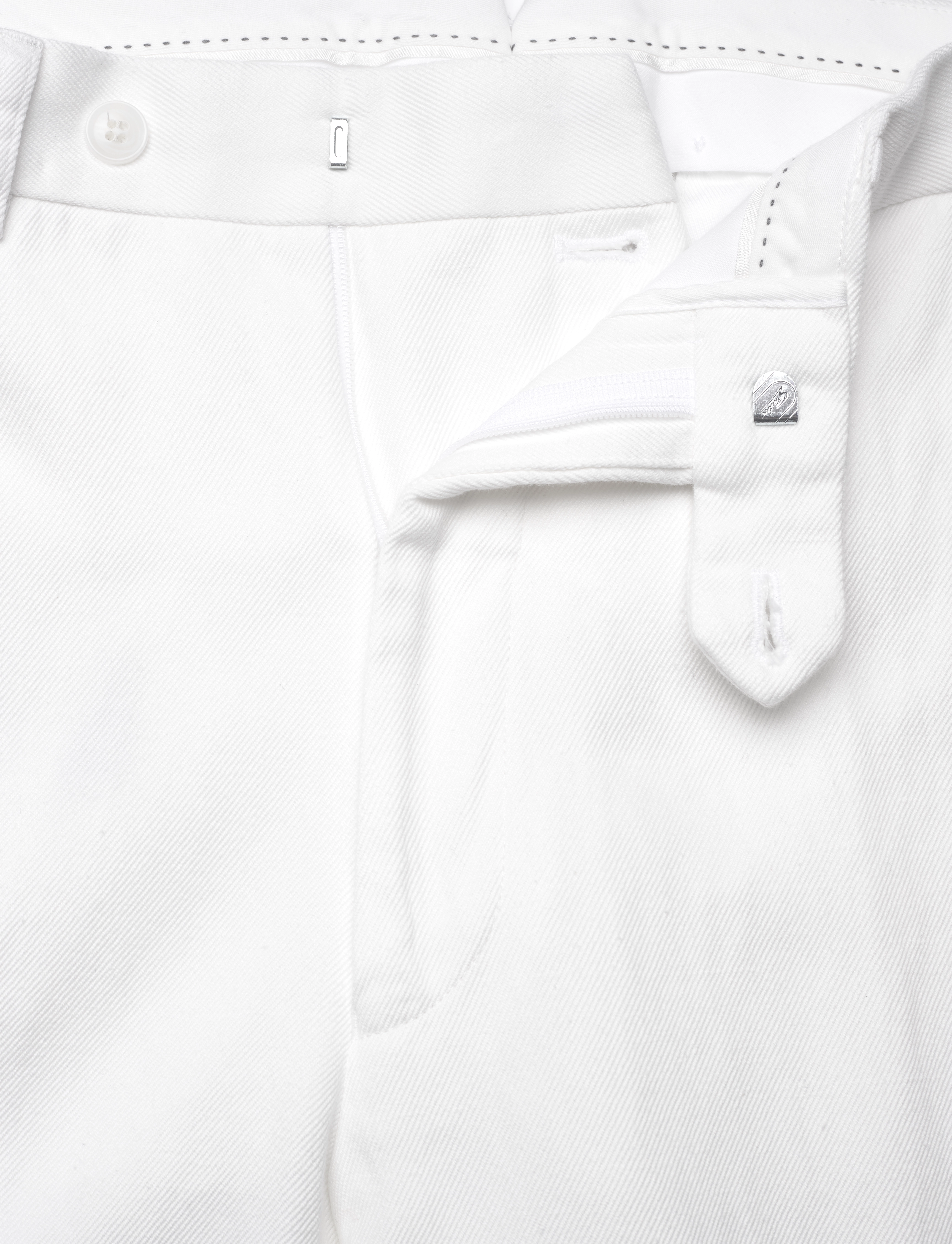 Oscar Jacobson - Del Trousers - snow white - 3