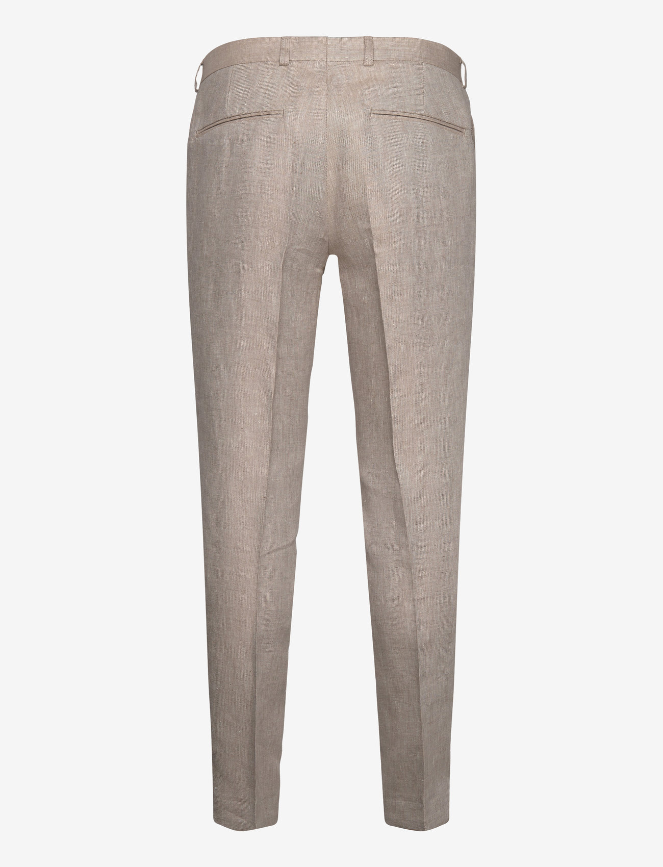 Oscar Jacobson - Denz Trousers - leinenanzughosen - trench beige - 1