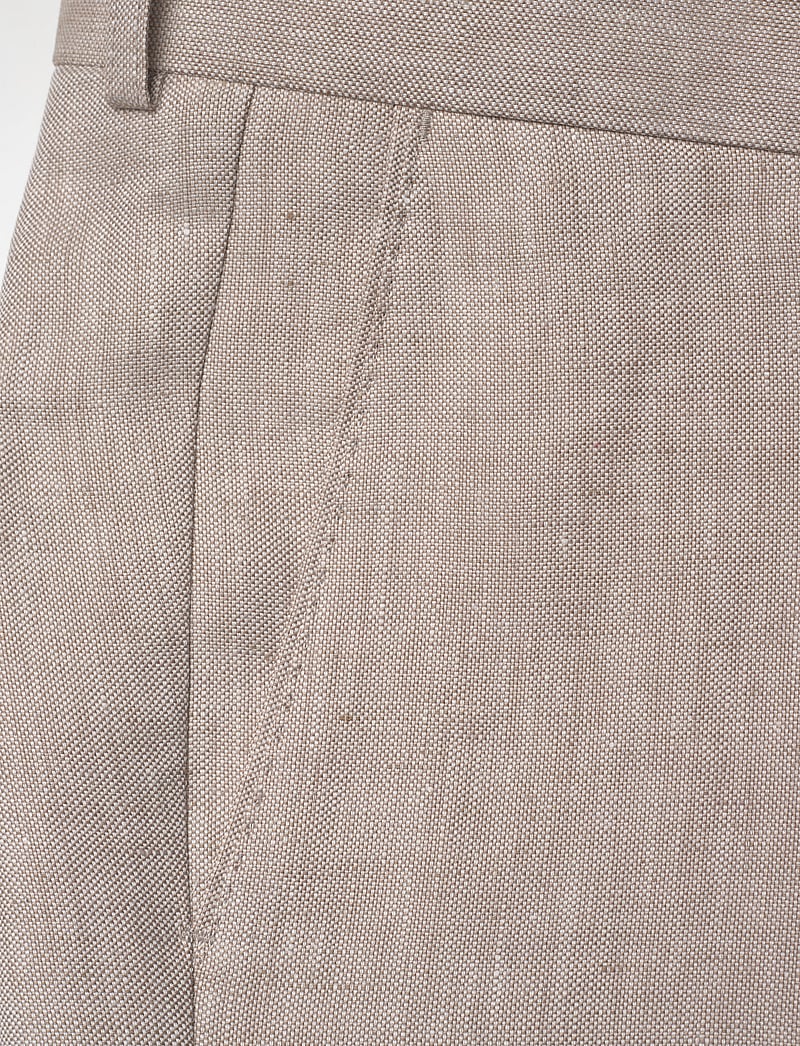 Oscar Jacobson - Denz Trousers - leinenanzughosen - trench beige - 2