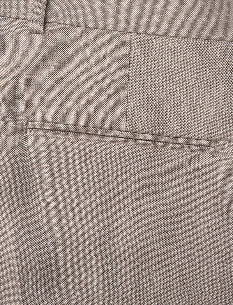 Oscar Jacobson - Denz Trousers - leinenanzughosen - trench beige - 4