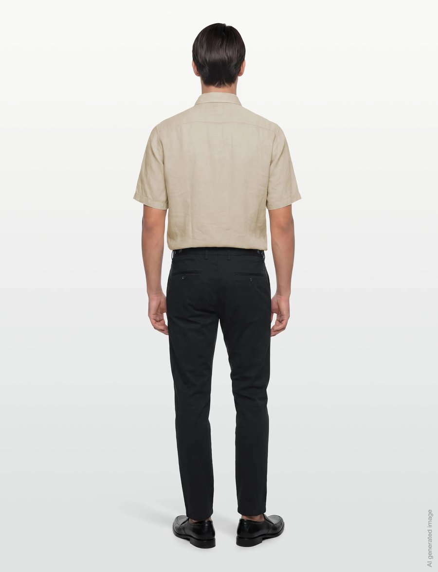 Oscar Jacobson - Danwick Trousers - chino püksid - black - 4