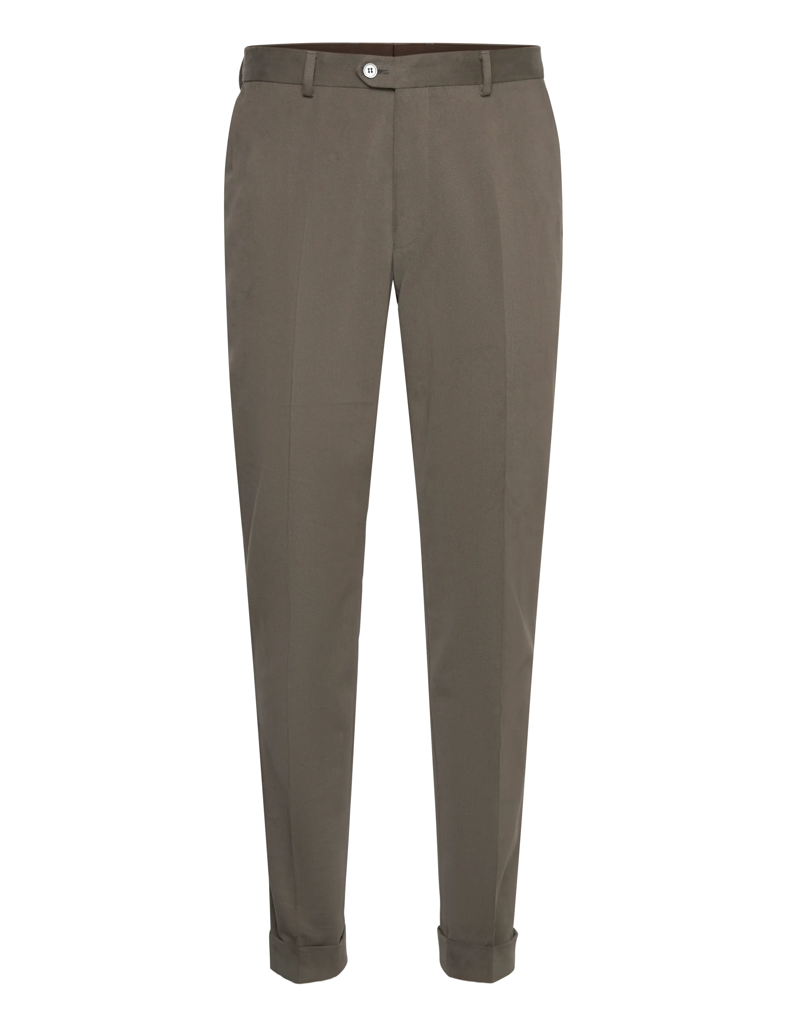Oscar Jacobson Denz Turn Up Trousers - Deals - ARMY GREEN / green