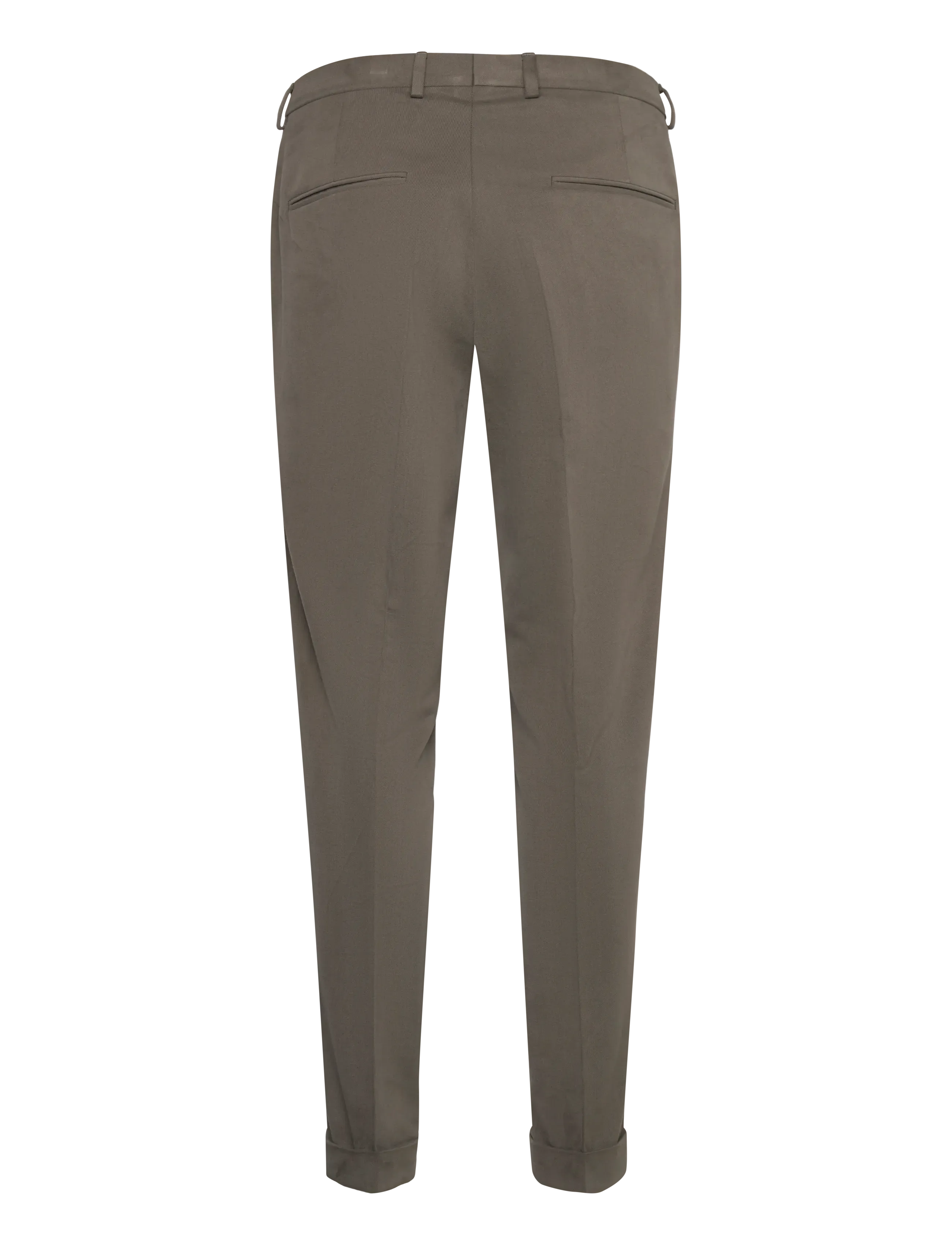 Oscar Jacobson - Denz Turn Up Trousers - anzugshosen - army green - 1