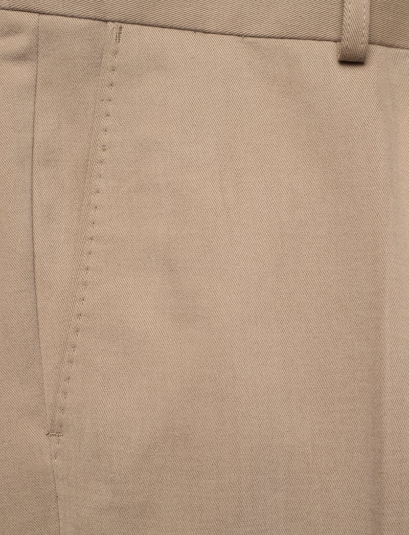 Oscar Jacobson - Denz Turn Up Trousers - kostymbyxor - beige - 2