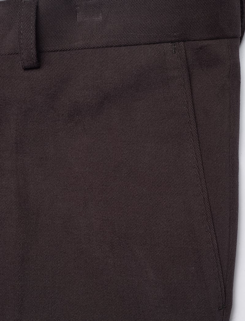 Oscar Jacobson - Denz Turn Up Trousers - formell - dark brown - 2