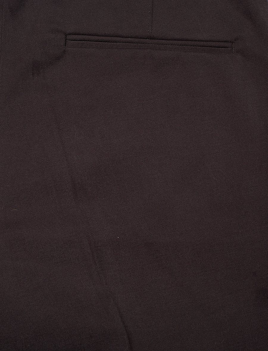 Oscar Jacobson - Denz Turn Up Trousers - suit trousers - dark brown - 4