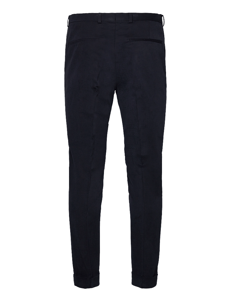 Oscar Jacobson - Denz Turn Up Trousers - Ülikonnapüksid - navy - 1
