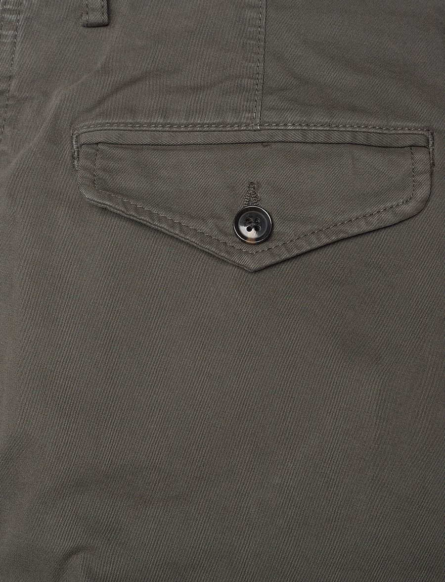 Oscar Jacobson - Tanker Trousers - casual - army green - 4