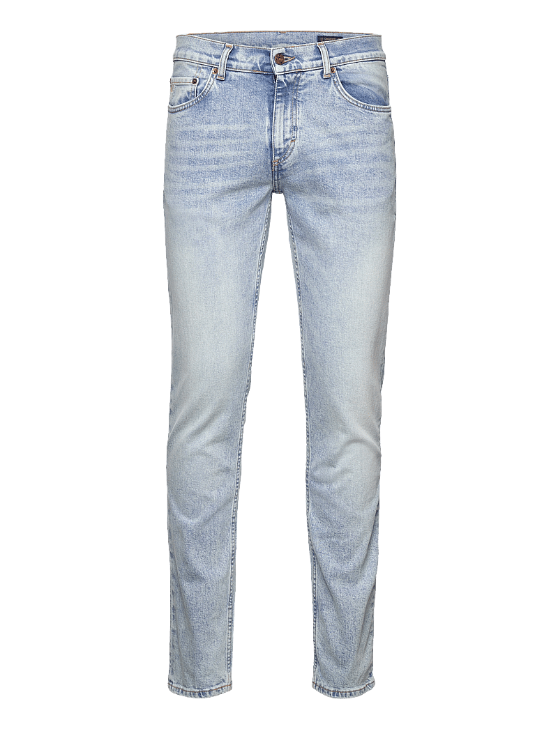 Oscar Jacobson - Albert Trousers - kitsad teksad - smog blue - 0