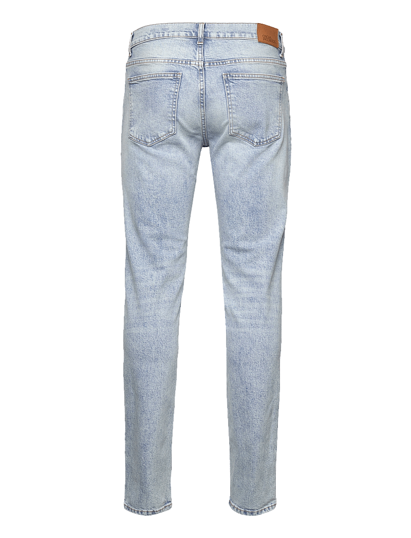 Oscar Jacobson - Albert Trousers - kitsad teksad - smog blue - 1