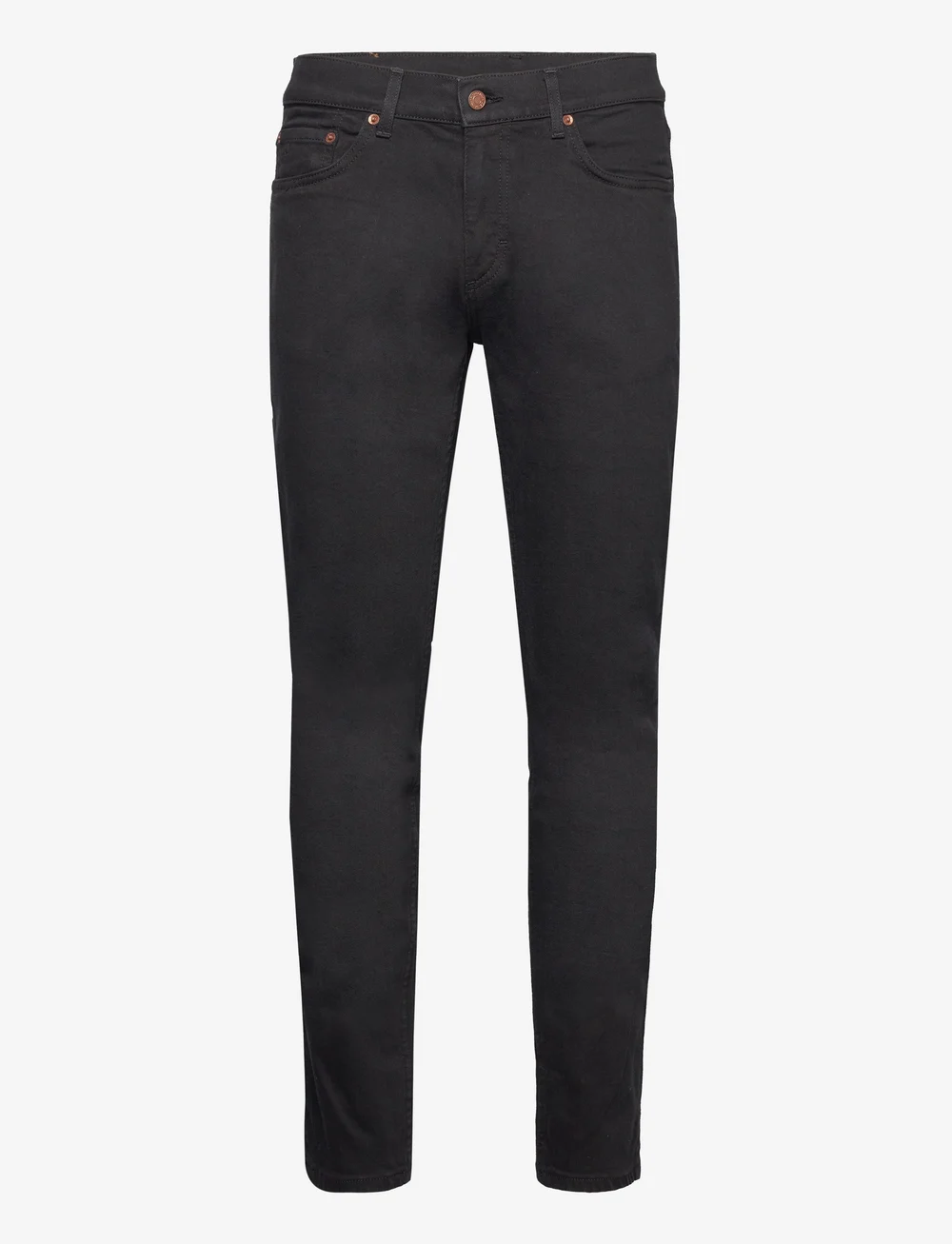 Oscar Jacobson - Albert Trousers - kitsad teksad - black - 0