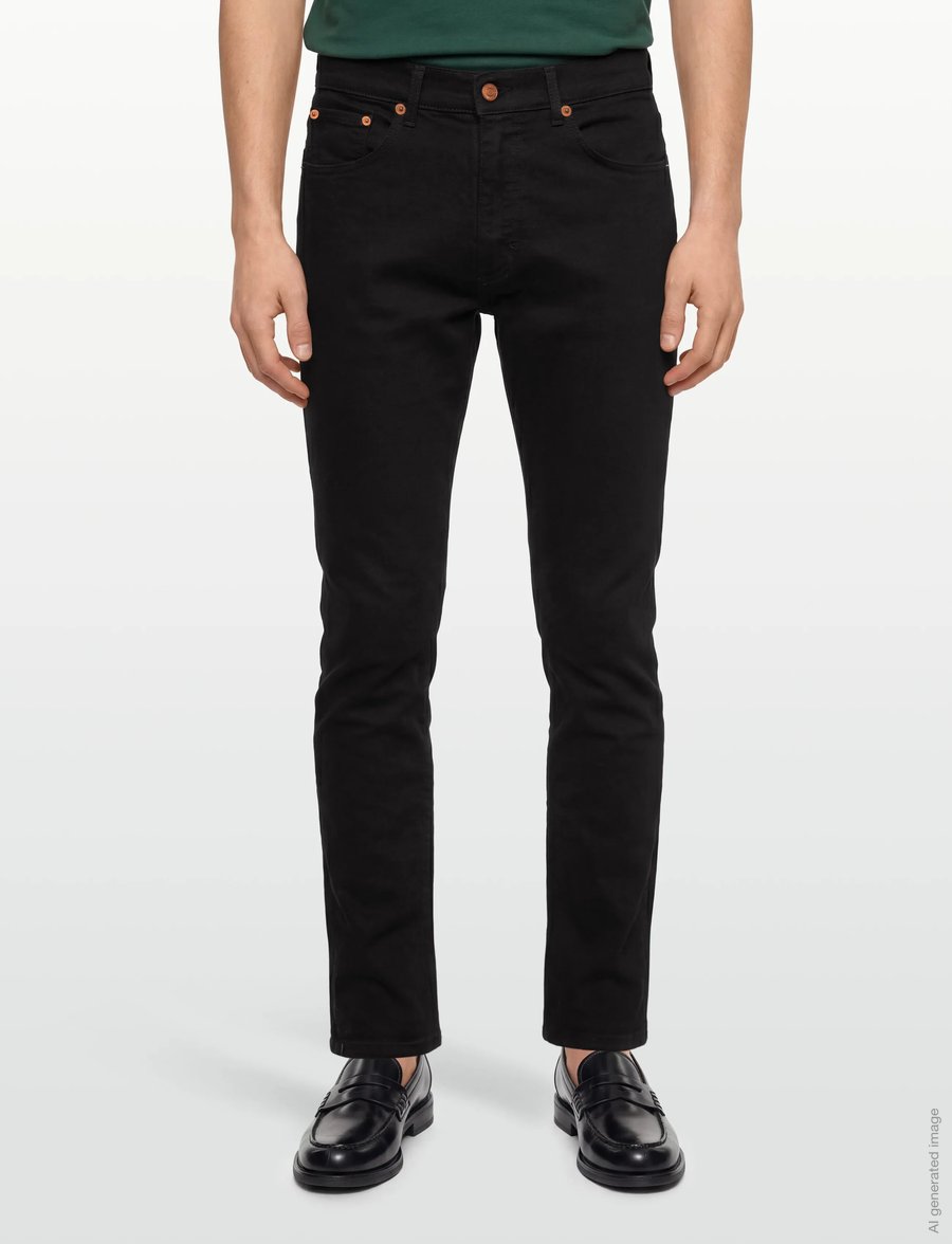 Oscar Jacobson - Karl Trousers - regular jeans - black - 3