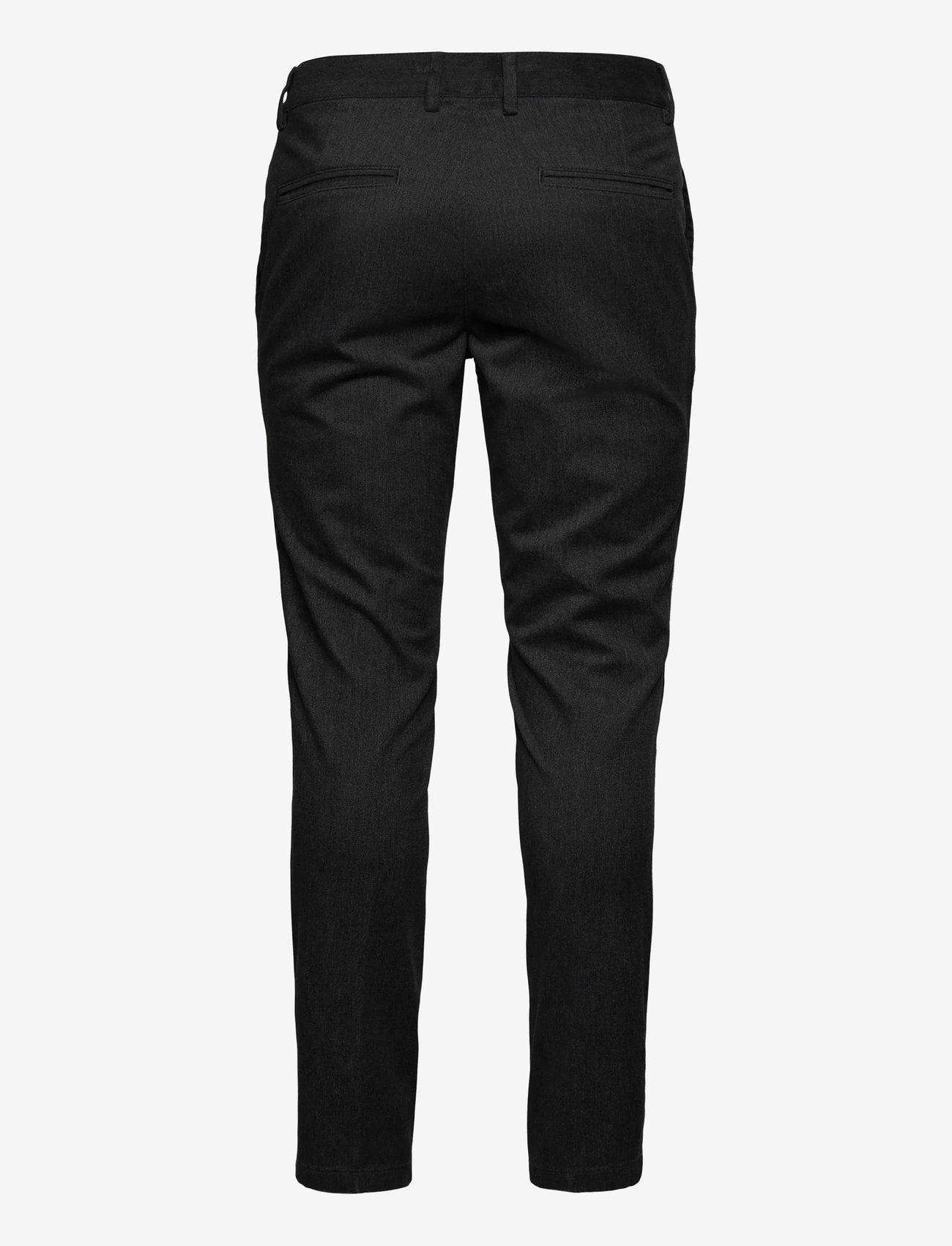 Oscar Jacobson - Denz Casual Trousers - kostymbyxor - dark grey - 1