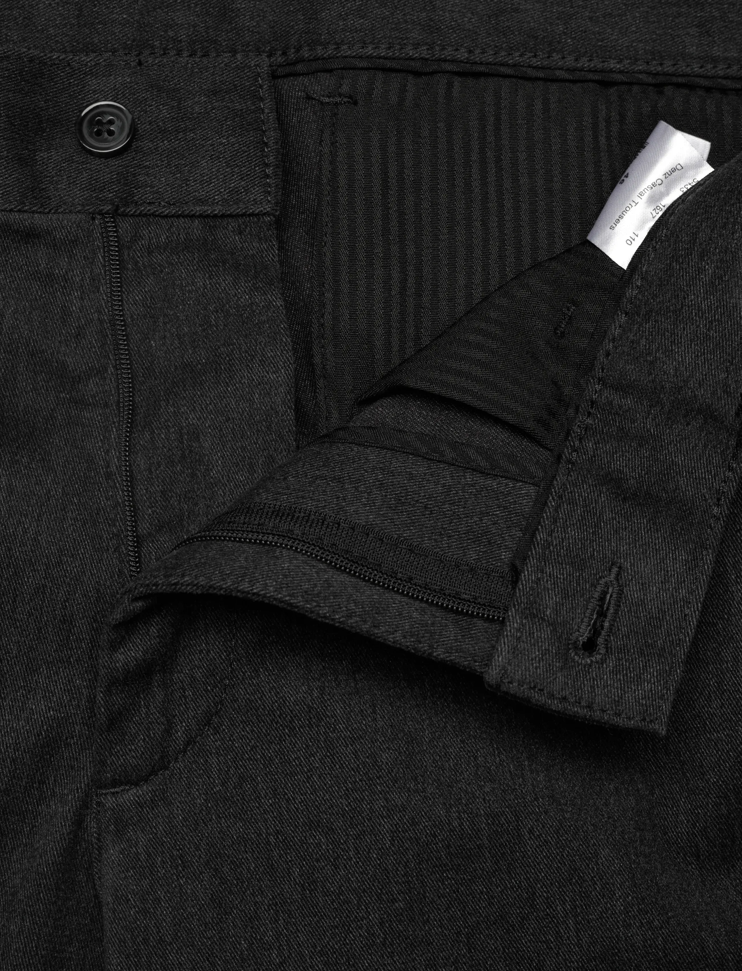 Oscar Jacobson - Denz Casual Trousers - dark grey - 3