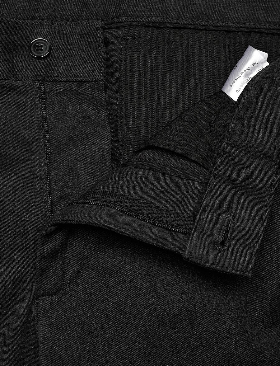 Oscar Jacobson - Denz Casual Trousers - dark grey - 3