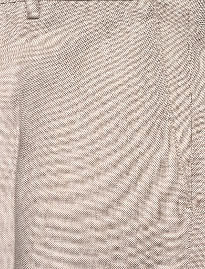 Oscar Jacobson - Del S Trousers - leinenhosen - trench beige - 2