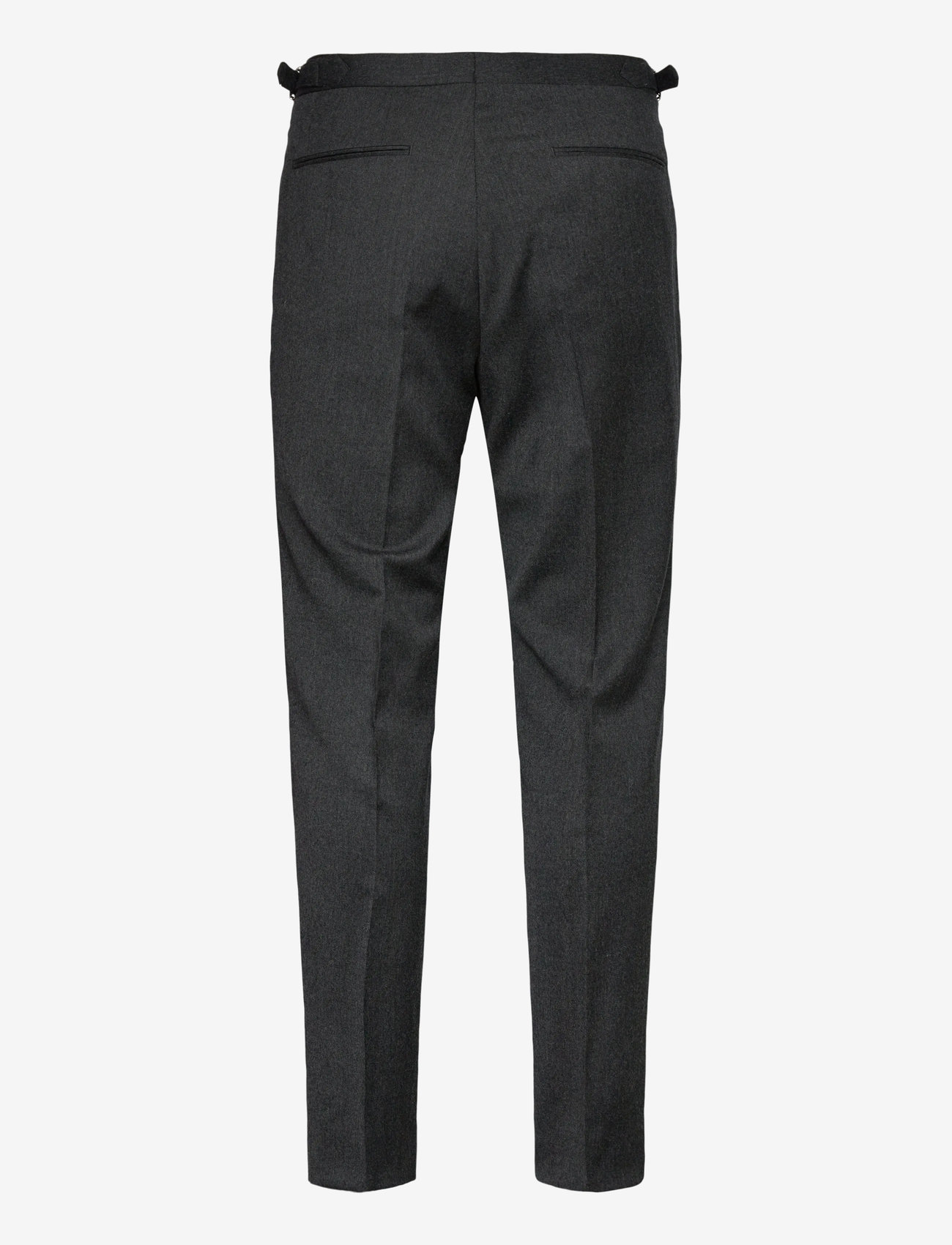 Oscar Jacobson - Delon Side Adjuster Evo Trousers - kostymbyxor - dark grey - 1