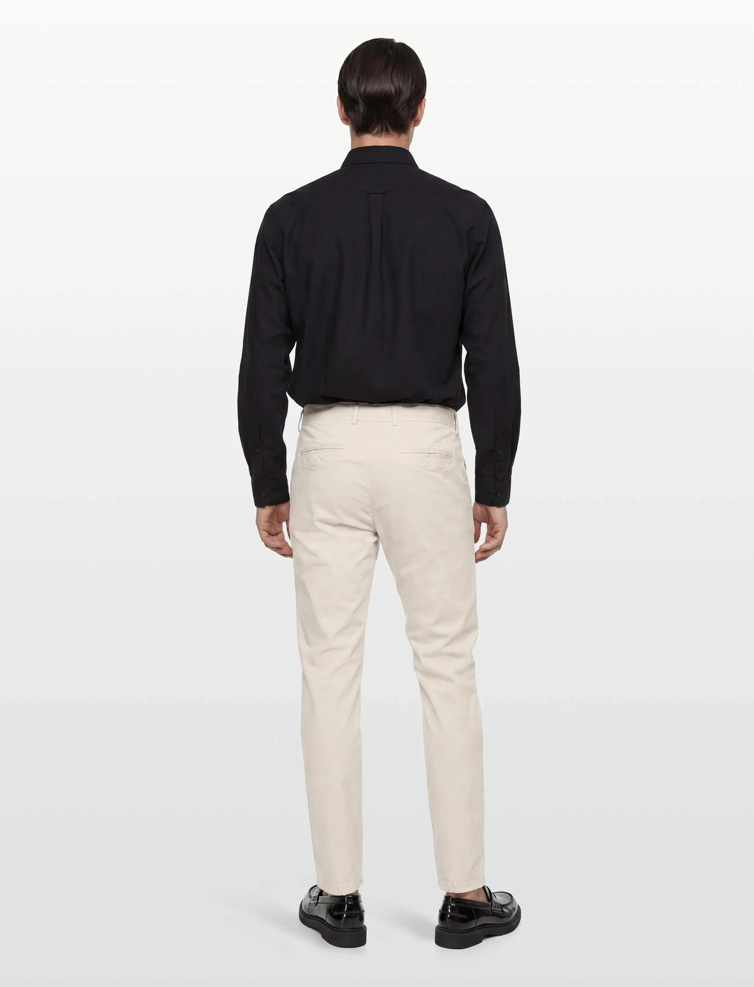 Oscar Jacobson - Danik Trousers - chinosy - creme white - 4