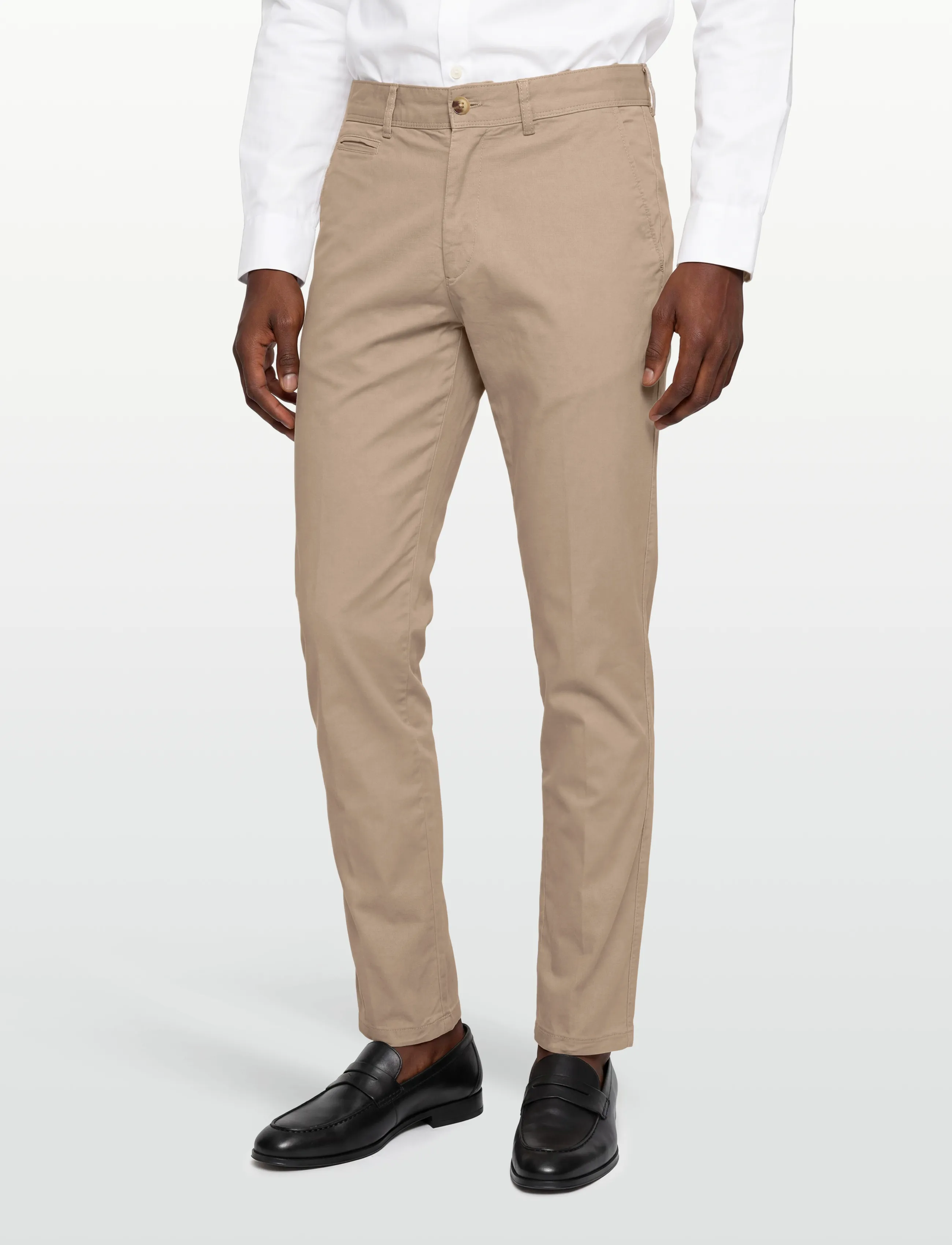 Oscar Jacobson - Danik Trousers - chinos - dusty beige - 3
