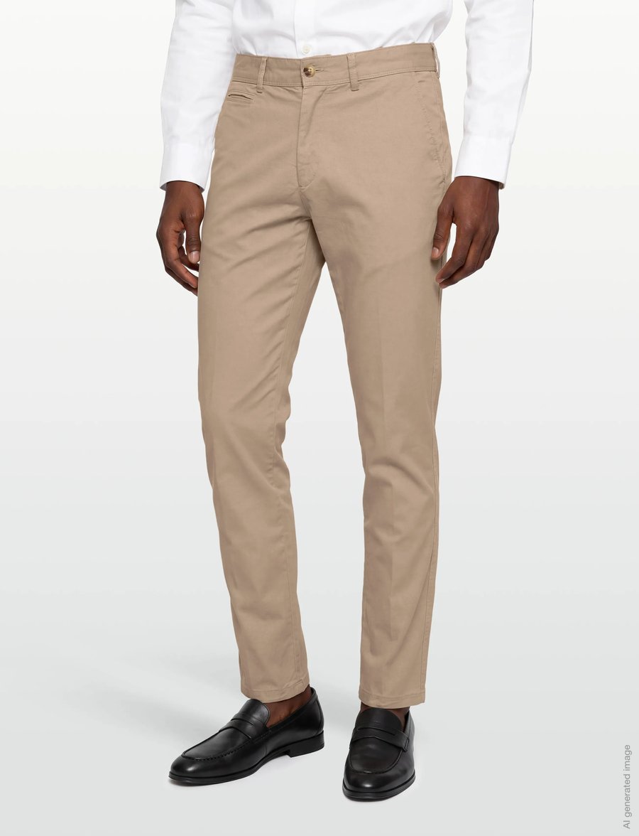 Oscar Jacobson - Danik Trousers - chinos - dusty beige - 3