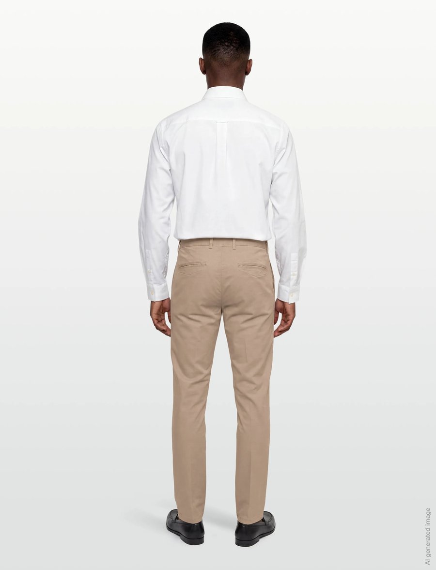 Oscar Jacobson - Danik Trousers - chinos - dusty beige - 4