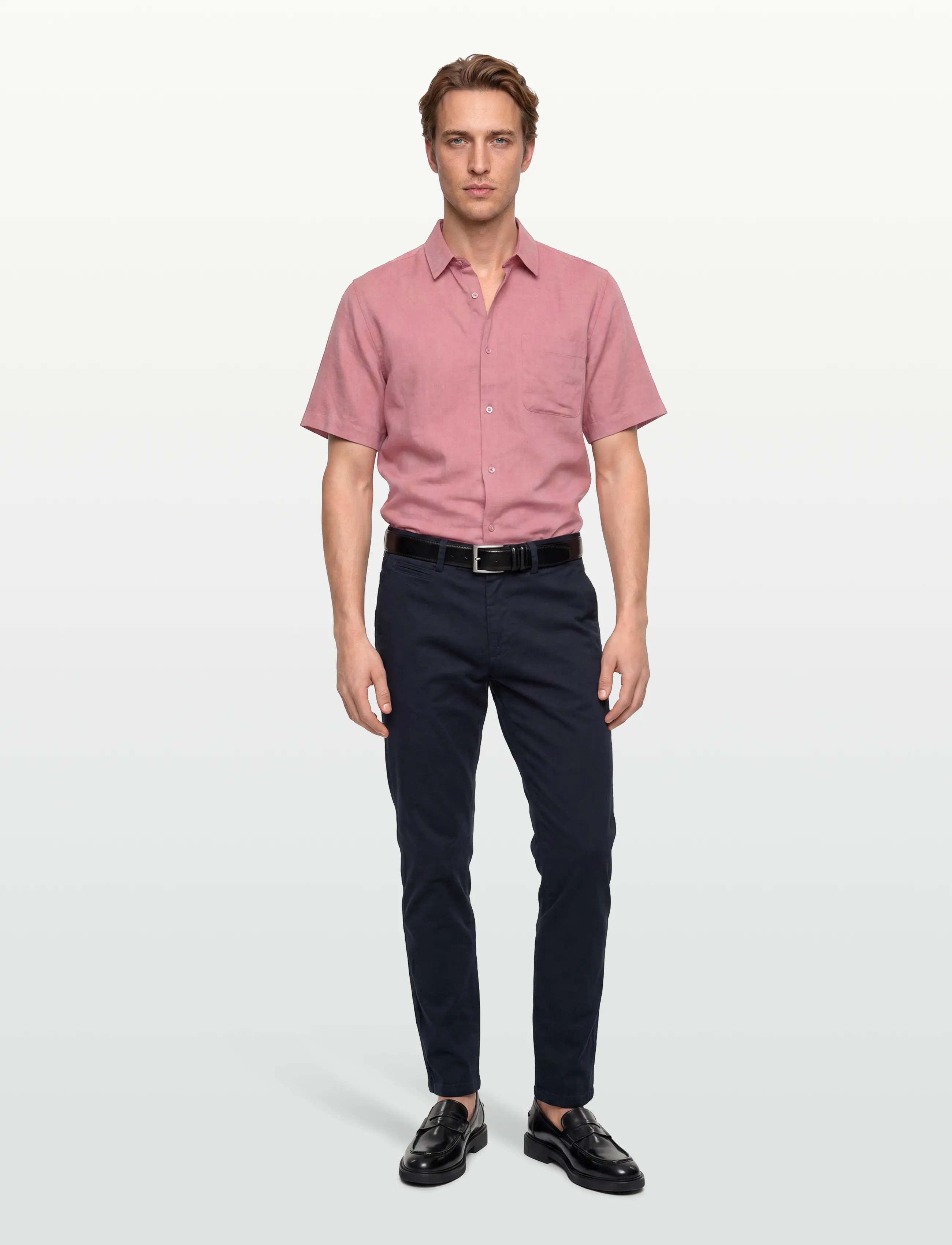 Oscar Jacobson Danik Trousers, 54, Marineblau - Chinos, Männerswear